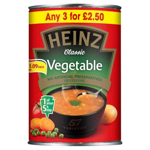 Heinz Classic Vegetable Soup 400g