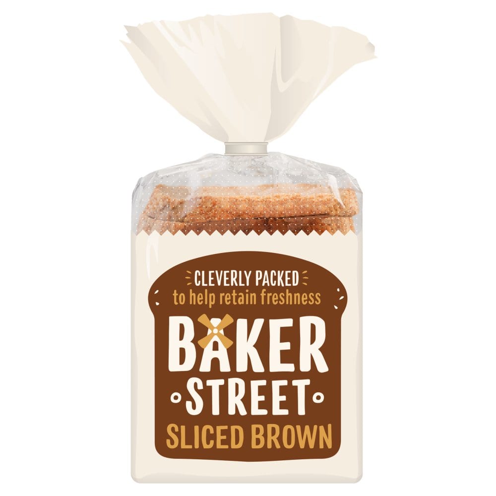 Baker Street Sliced Brown 600g