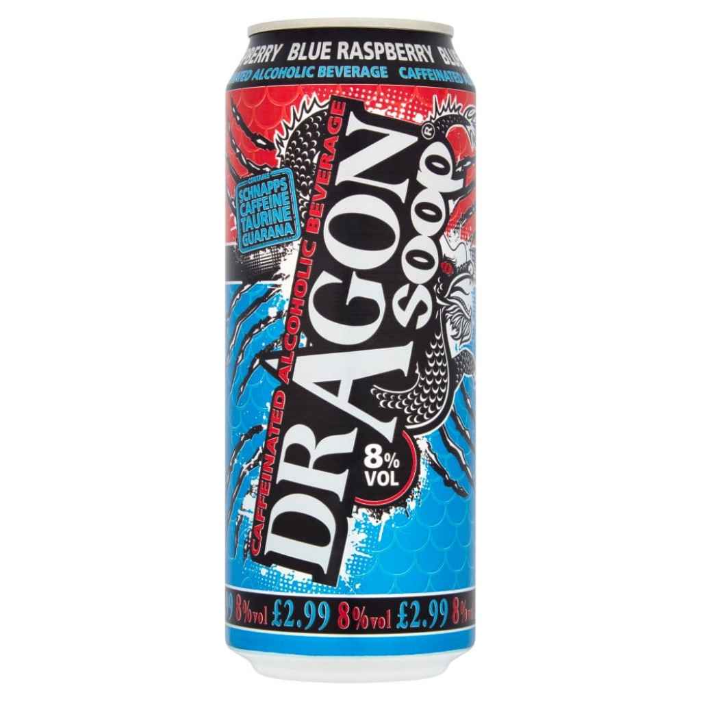 Dragon Soop Blue Raspberry 500ml — Deliver Irvine