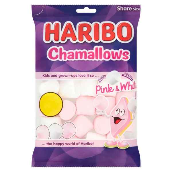 Haribo Chamallows Pink & White Bag 160g PM