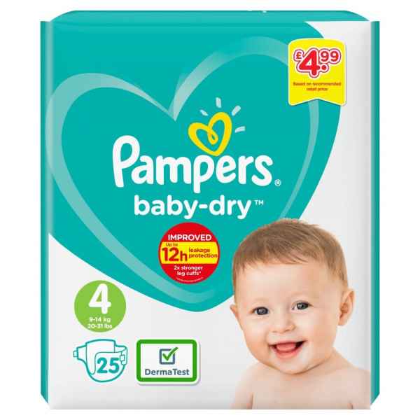 Pampers Baby-Dry Size 4