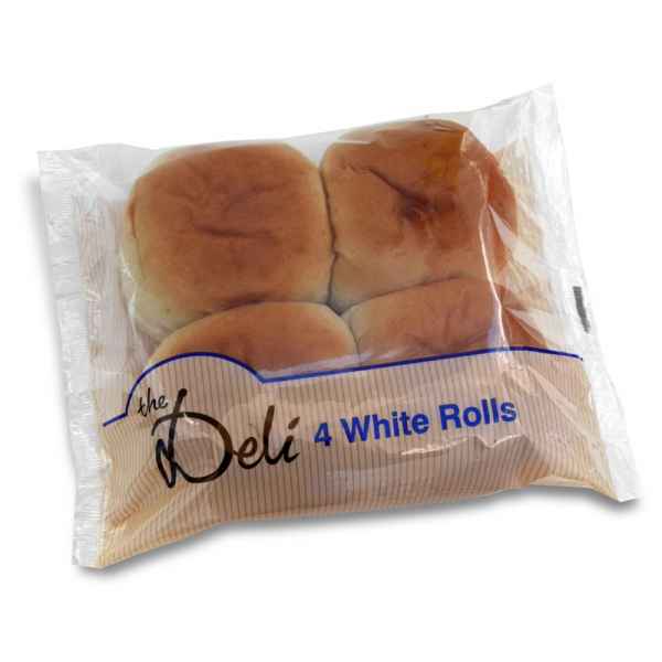 The Deli White Rolls 4 Pack