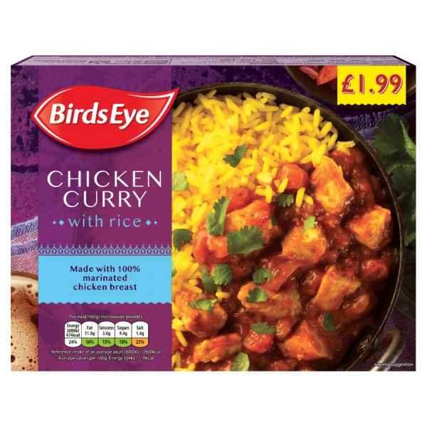 Birds Eye Chicken Curry with Rice 400g