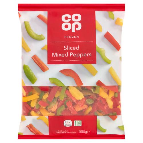 Co Op Sliced Mixed Pepper