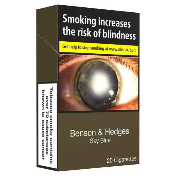 Benson & Hedges Sky Blue 20 Cigarettes