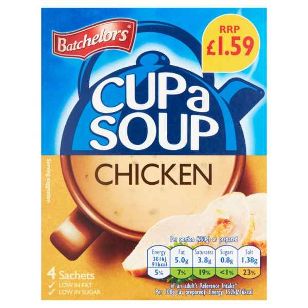 Cup a Soup Chicken 4 Sachets 81g