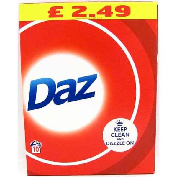 Daz Washing Powder Whites & Colours 650G, 10 Washes