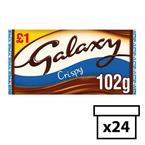 GALAXY Crispy Chocolate Block PM 102g