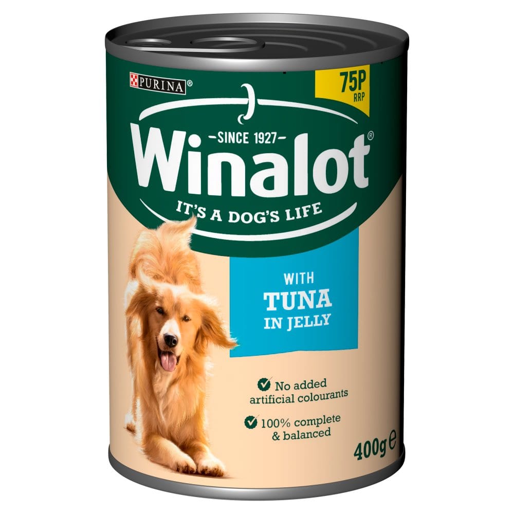 Winalot Tuna in Jelly 400g Dog Tinned