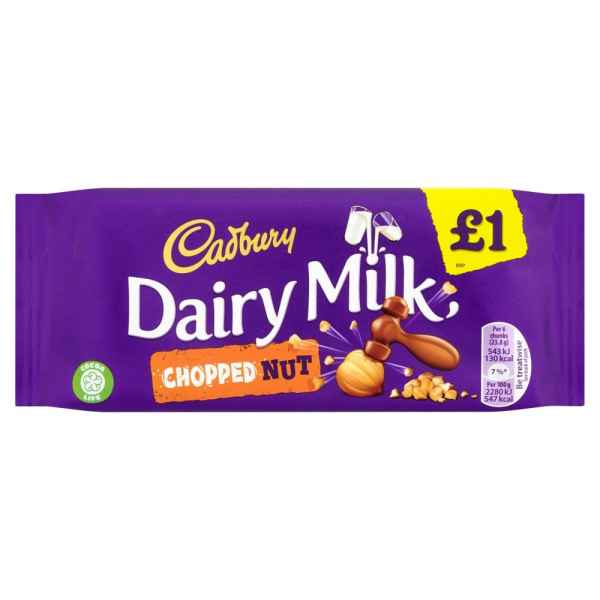 Cadbury Dairy Milk Chopped Nut 95g