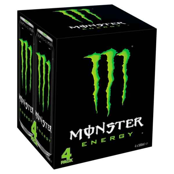 Monster Energy 500ml 4 pack