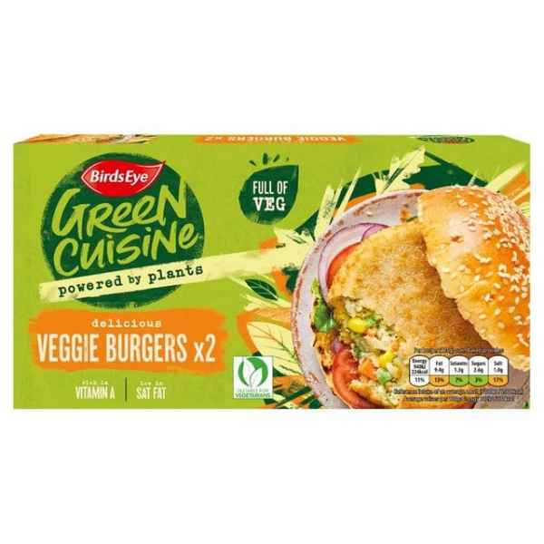 2 Veggie Burgers 250g – Birds Eye