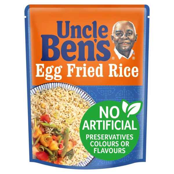 Uncle Bens Egg Fried Microwave Rice 250g