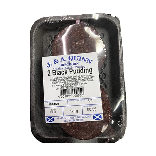 2 Black Pudding – J. & A. Quinn