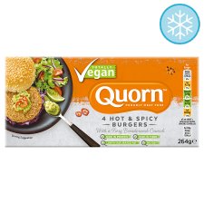 Quorn Vegan Hot And Spicy Burger 4 Pack 264G