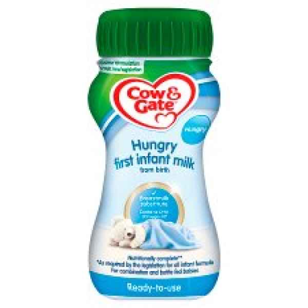 Cow And Gate Hungry Milk 200Ml Ready To Feed Liquid