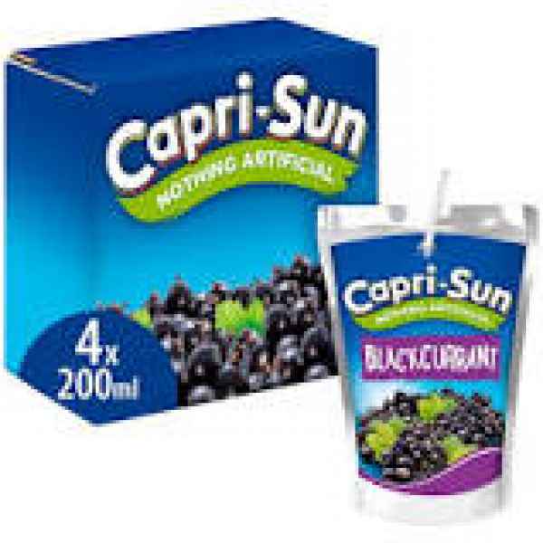 CAPRI-SUN BLACKCURRANT X4