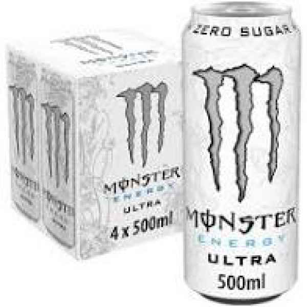 Monster Ultra White 4 Pack