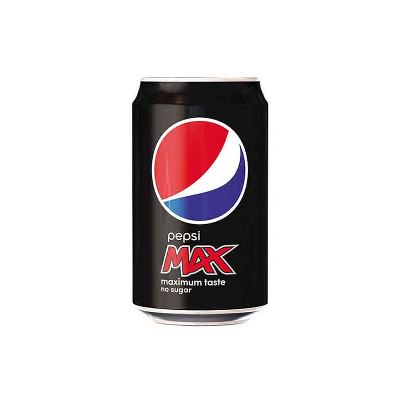 Pepsi Max Can TWIN PACK 2 x 330ml